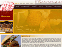 Tablet Screenshot of banhmihanoi.com